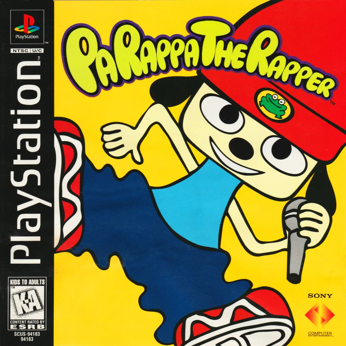 Parappa The Rapper cover