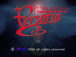 Revelations: Persona cover